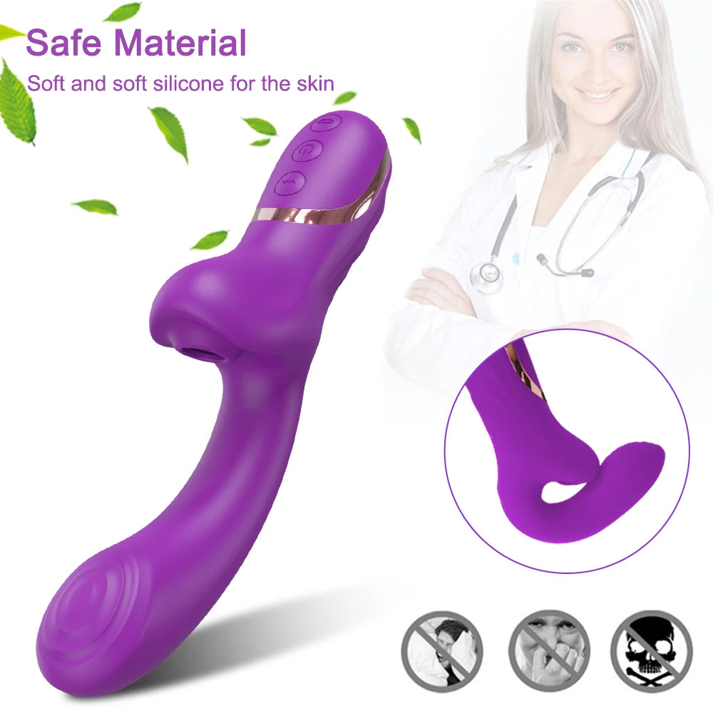 SUCKING VIBRATOR
