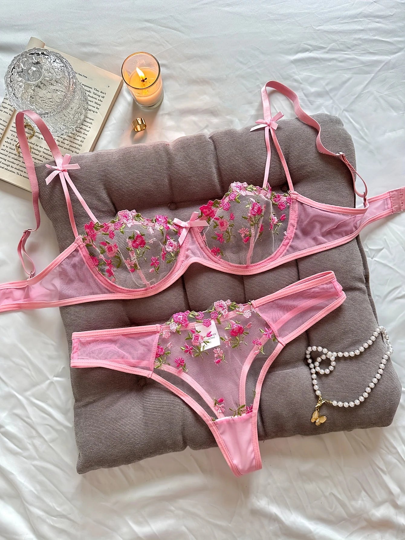 FLORAL LINGERIE