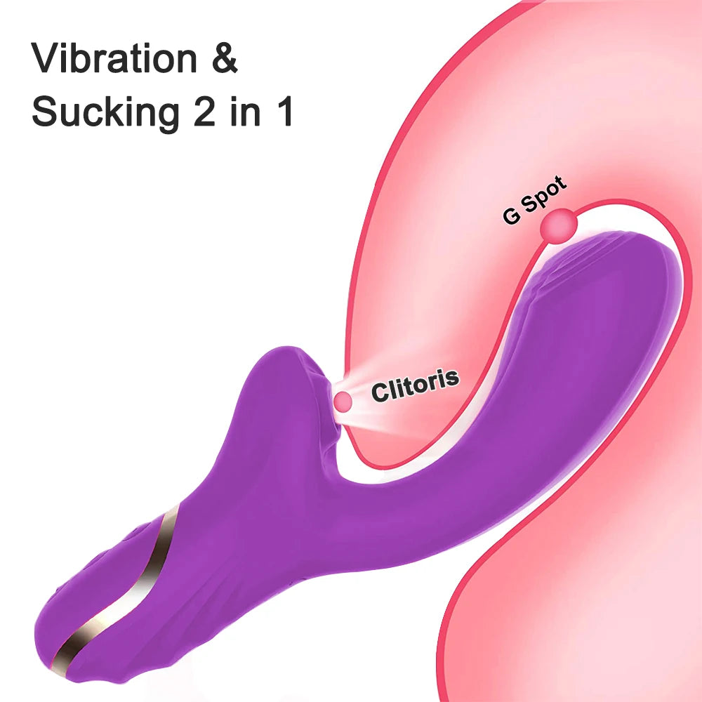 SUCKING VIBRATOR
