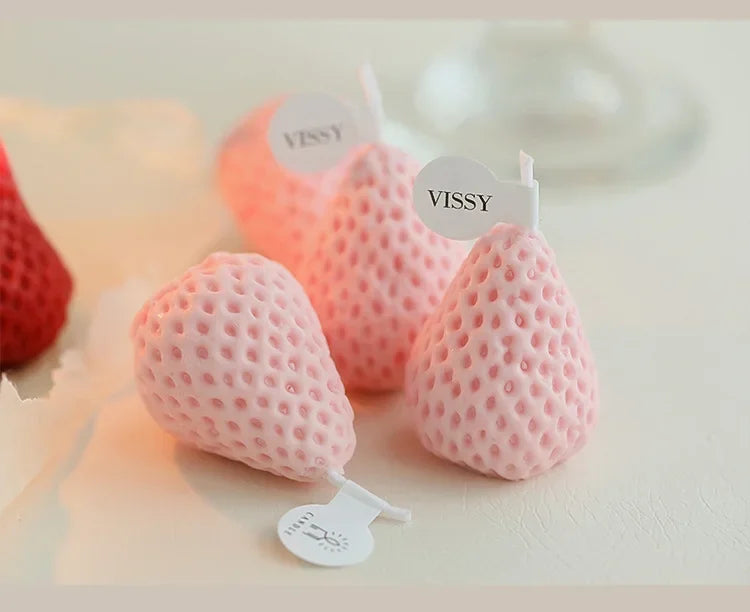 STRAWBERRY CANDLES