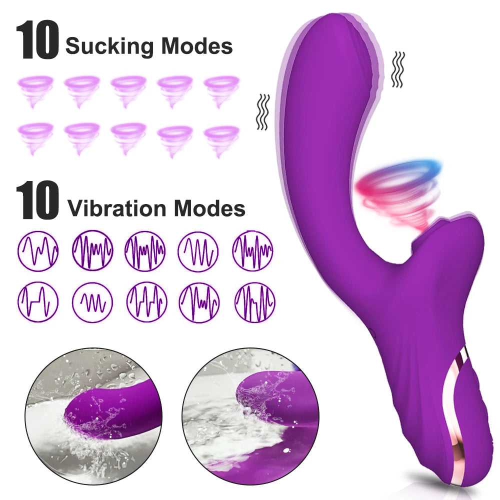 SUCKING VIBRATOR